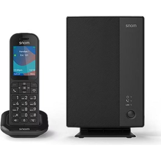 Estação base DECT Snom M253 VoIP 300 m 10 auriculares PoE
