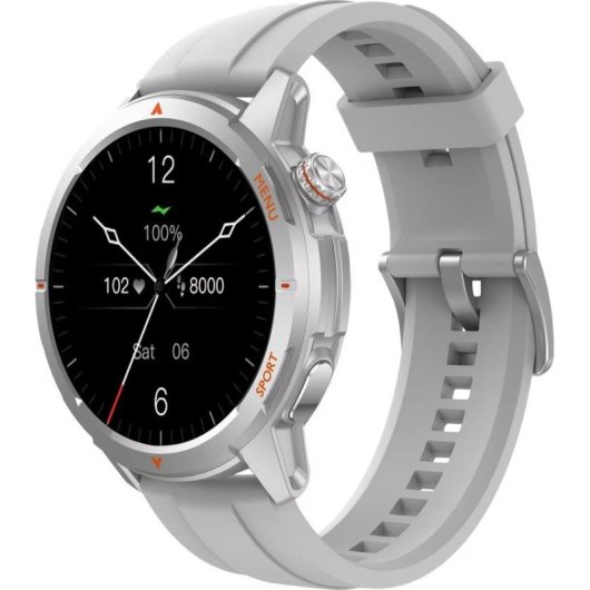 Beafon 601_EU001S Bluetooth GPS NFC 36mm AMOLED Argento M Resistente Acqua IP68