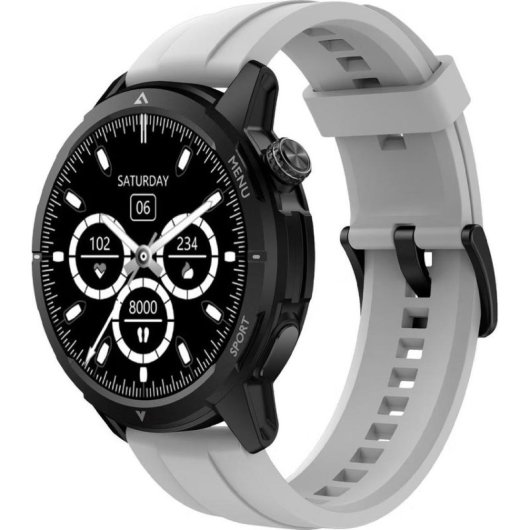 Beafon 601_EU001S Bluetooth GPS NFC 36mm AMOLED Argento M Resistente Acqua IP68