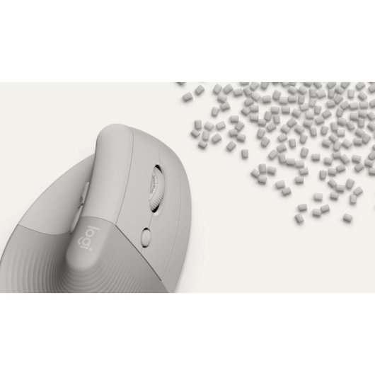 Souris Logitech Lift Ergonomique Bluetooth 4000 DPI Beige Sand