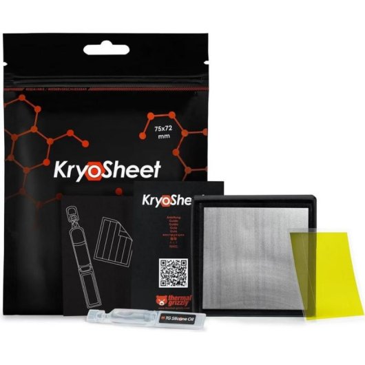 Parche térmico Thermal Grizzly KryoSheet Grafeno 75 x 72 mm
