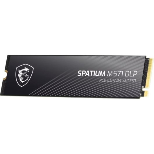 Disco Duro MSI Spatium M571 DLP 4TB M.2 PCIe 5.0 NVMe 14500MB/s