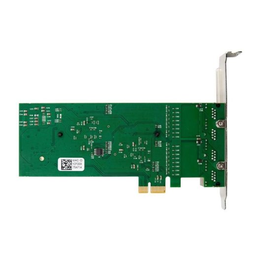 Netzwerkkarte MicroConnect MC-PCIEX1-82575-Q PCIe x1 4 Ports Gigabit Ethernet Schwarz