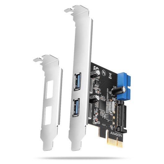 Tarjeta de Interfaz Axagon PCEU-232RS PCIe a USB 3.2 Gen 1