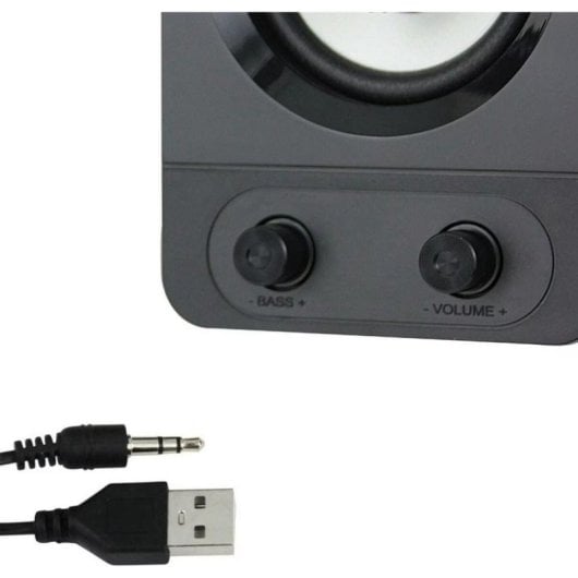 Altoparlanti Esperanza PC 2.1 USB 10W con LED RGB e controllo volume