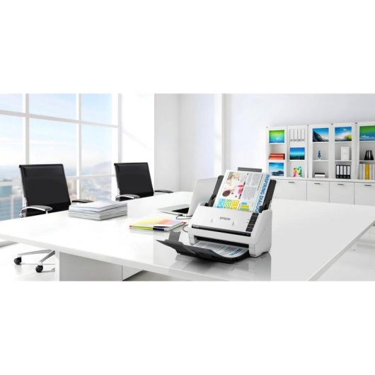 Escáner Epson WorkForce DS-530III ADF Dúplex 40 ppm 600 x 600 DPI
