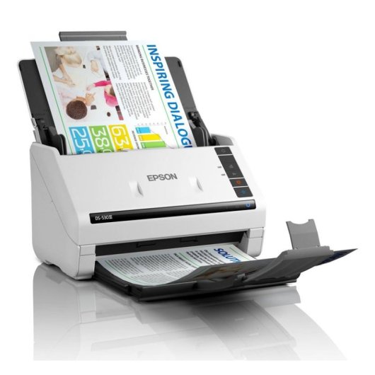 Escáner Epson WorkForce DS-530III ADF Dúplex 40 ppm 600 x 600 DPI