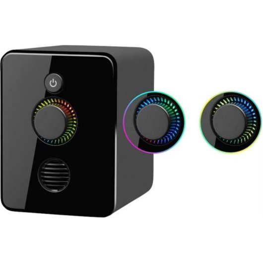 Altavoces Defender PC 2.1 USB 11W con amplificador externo y luz LED