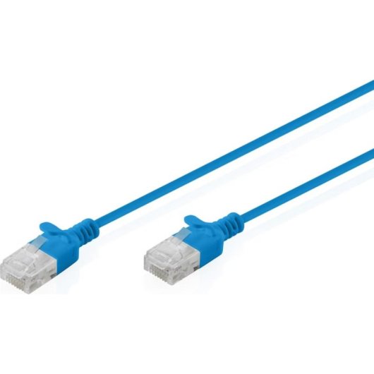 Cabo de Rede Digitus CAT6 U/UTP Slim Patch 3m Preto