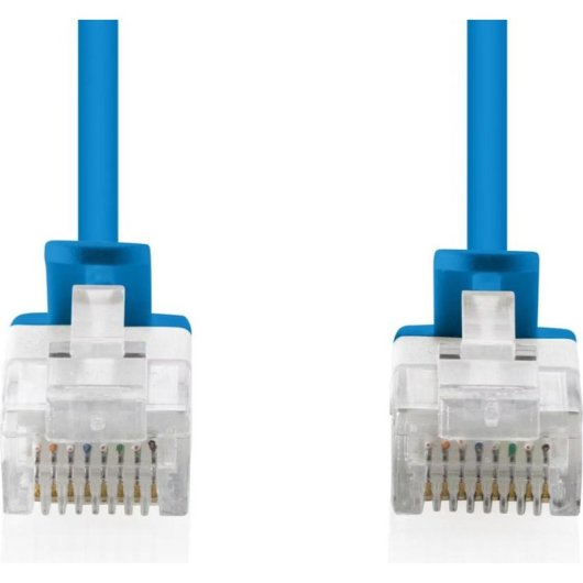 Digitus CAT6 U/UTP Slim Patch Netzwerkkabel Blau 1,5 m
