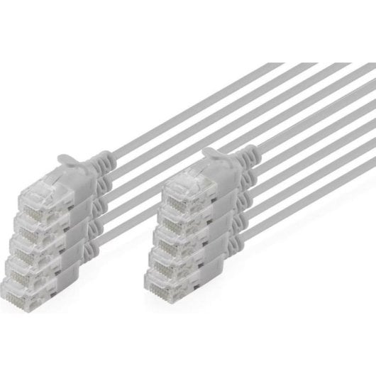 Cavo di Rete Digitus CAT6 U/UTP Slim 0.5m Grigio