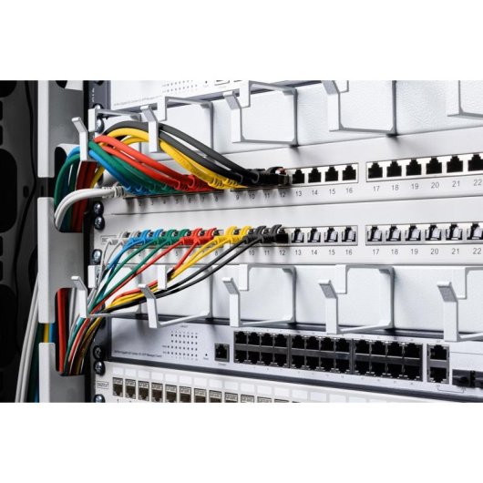Cable de Red Digitus CAT6 U/UTP Slim Patch 0.3m Negro