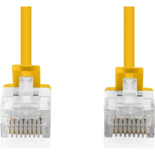Netzwerkkabel CAT6 U/UTP Slim 5m gelb 10 Stück Digitus