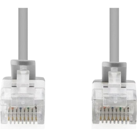 Digitus CAT6 U/UTP Slim Patch Netzwerkkabel 0.3m Grau