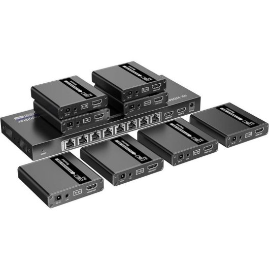 Extensor AV Techly IDATA EX-HL81TYP 4K 70m Transmisor Receptor HDMI