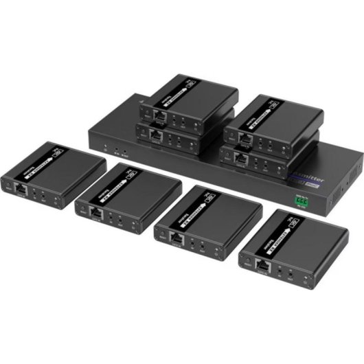 Extensor AV Techly IDATA EX-HL81TYP 4K 70m Transmisor Receptor HDMI
