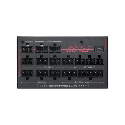 Alimentation MSI MPG Ai1300TS PCIE5 1300W 80 PLUS Titanium modulaire