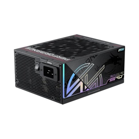 Alimentation MSI MPG Ai1300TS PCIE5 1300W 80 PLUS Titanium modulaire