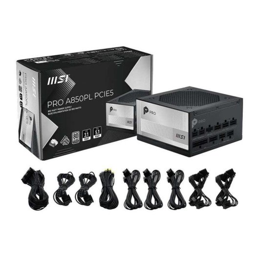 Netzteil MSI 306-7ZPLY11-HD8 850W 80 PLUS Platinum 100% modular