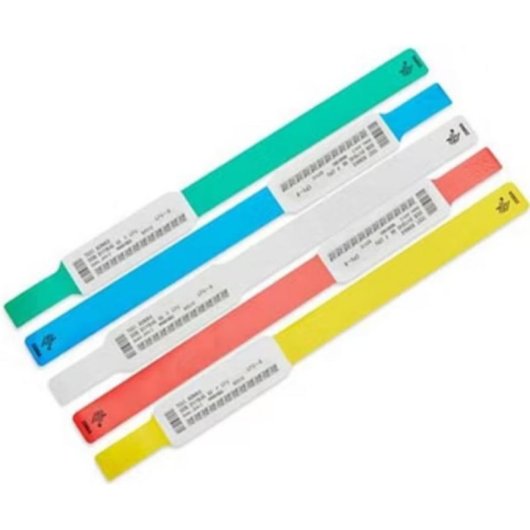 Etiqueta Zebra Z-Band UltraSoft Rosa 25 x 152mm Termodirekt