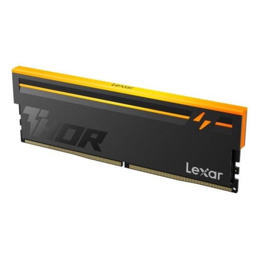 Mémoire RAM Lexar THOR RGB 32Go 2x16Go DDR5 6000MHz CL36 RGB AMD EXPO Intel XMP Noir
