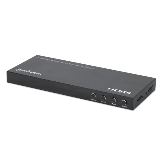 Multiview HDMI-Switch 4x1 Manhattan 4K@30Hz PiP Schwarz