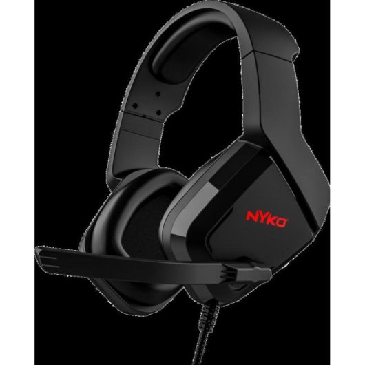 Auriculares Nyko con cable, conexión cableada para gaming, color negro