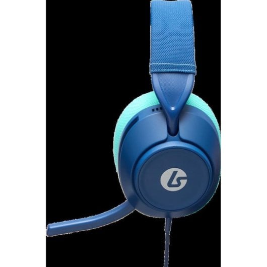 Auriculares PowerA XBHS0502-01 com cabo USB Over Ear para Xbox azul