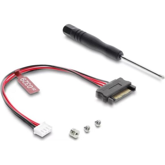Adaptateur Delock OCuLink SFF-8612 vers M.2 Key M pour SSD NVMe PCIe 4.0