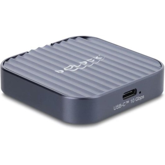 Caja PC Delock M.2 2230 Metal Negro Gris SSD NVMe USB-C