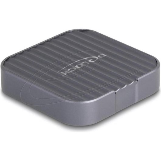 Caja PC Delock M.2 2230 Metal Negro Gris SSD NVMe USB-C