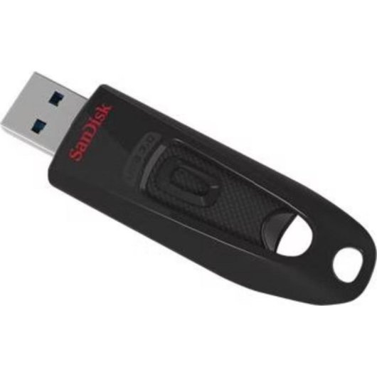 USB Stick Sandisk Ultra 64 GB Negro con cifrado AES 128 Bit y USB-A 3.0
