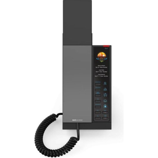 Teléfono IP Snom HD340 para Home Office Negro