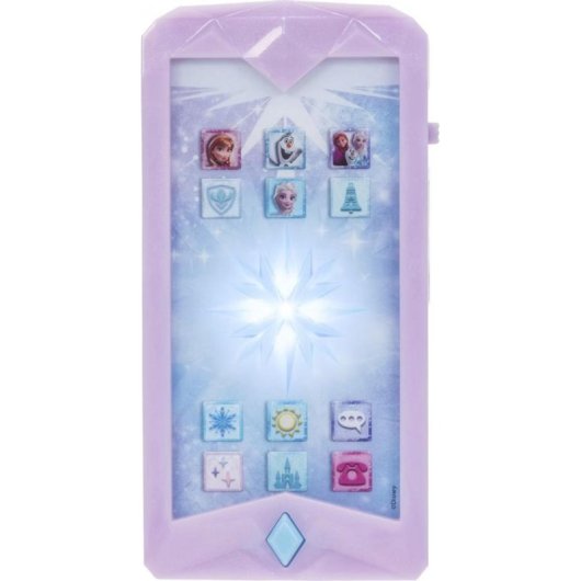 Teléfono Disney Elsa Ice & Magic para niños azul y blanco