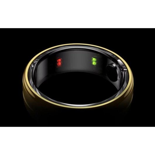 Anillo inteligente Colmi R06 Talla 9 Bluetooth IP68 Batería Recargable Oro