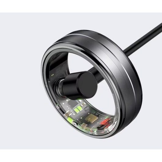 Anillo inteligente Colmi R06 Talla 9 Bluetooth IP68 Batería Recargable Oro