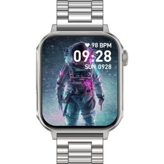 Colmi P80 Bluetooth GPS 1,83" Plata Talla Única Resistencia Agua IP67 Pulsómetro