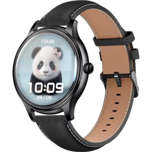 Colmi L28 Bluetooth 44mm Negro Correa Negra Smartwatch Funciones Básicas