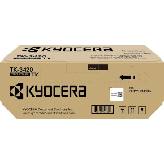 Toner Kyocera TK-3420 PA4500x Noir 15.000 pages