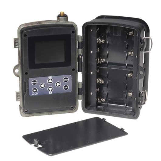 Câmera de vigilância Denver WCL-8040 2K Visão Noturna Externa