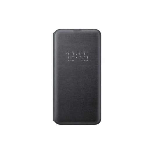 Capa para telemóvel Samsung EF-NG970 Folio preta com bolso para cartões para Galaxy S10e