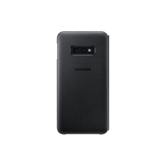 Capa para telemóvel Samsung EF-NG970 Folio preta com bolso para cartões para Galaxy S10e