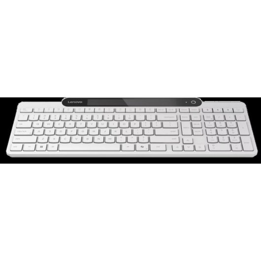 Teclado Lenovo 800 con tecnología inalámbrica solar y Bluetooth 5.1 completo