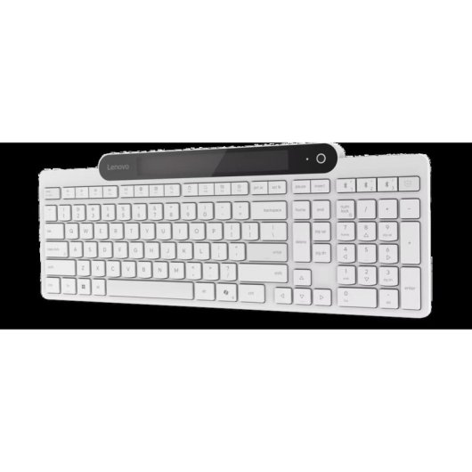 Teclado Lenovo 800 con tecnología inalámbrica solar y Bluetooth 5.1 completo