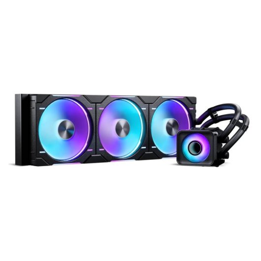 Refrigeración Líquida Phanteks Glacier One 420 D30 X2 420mm 3 Ventiladores RGB