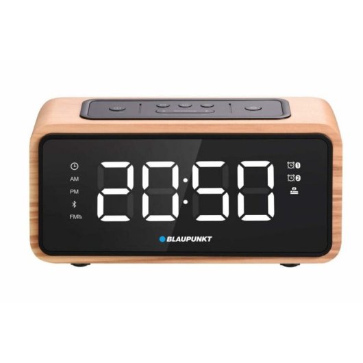 Radio Portátil Blaupunkt CR65BT Analógica/Digital FM Bluetooth Negro Madera