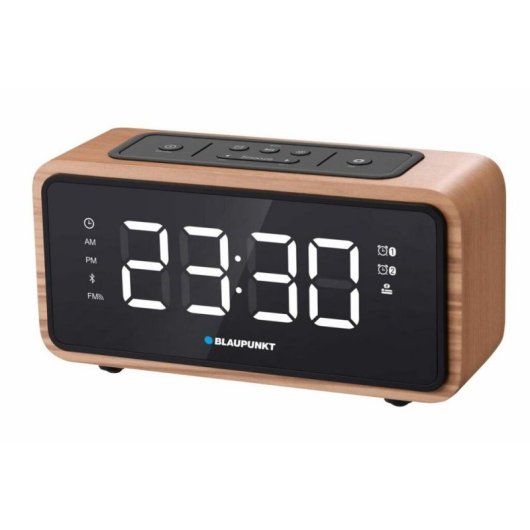 Radio Portátil Blaupunkt CR65BT Analógica/Digital FM Bluetooth Negro Madera