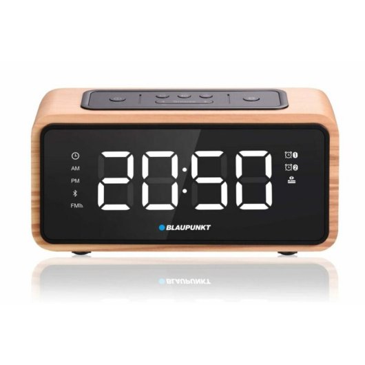 Radio Portátil Blaupunkt CR65BT Analógica/Digital FM Bluetooth Negro Madera