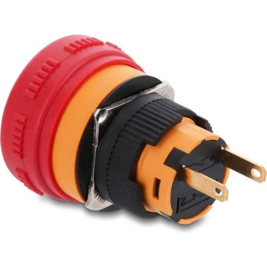 Rundtaster Delock 22120 rot IP65 250V 5A