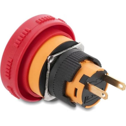 Fußtaster Delock 22117 rot IP65 250V 5A